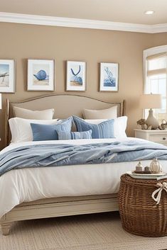 Coastal Bedroom Decor Costal Granddaughter, Design Boards, Interior Design Boards, Hotel Bedroom, Ocean House, Coastal Life