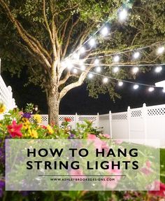 just lights christmas tree Backyard Patio Furniture, Outdoor Lighting Design, Diy String Lights, Lights Diy, Landscape Lighting Design, Deco Led, Backyard Canopy, Patio String Lights, Garden Canopy