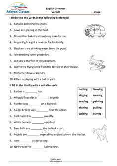 the worksheet for reading and writing in english with pictures on it, including an image