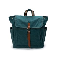 "Come rain or shine, the 14oz quality waxed canvas travel backpack will survive it all. Best-loved by backpackers, travel-to-work people, students, and moms, this special edition 108 Marken features a large capacity with plenty of exterior and interior pockets. Also great as a shopping bag or weekender for both men and women. Made with quality canvas and durable nickel hardware for max durability. The go-to backpack to start your journey. ►108: ◆ Water Resistant Unisex large multi-function backp Backpack For Work, School Laptop, Waxed Canvas Backpack, Backpack For School, Water Resistant Backpack, Personalized Backpack, Unisex Backpack, Diaper Bag Backpack, Canvas Backpack