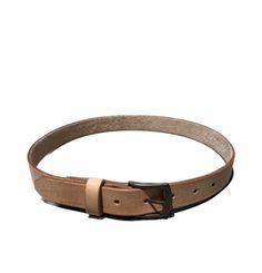 -made from full grain cowhide leather -8-9 oz leather -solid brass buckle with antique brass finish -solid copper rivets -1" strap   Sizing: Belt size will match up to your pants size. Each belt includes 5 holes with a 1" spacing in between. Brown Leather Belt With Brass Hardware, Classic Bridle Leather Belt With Brass Hardware, Bridle Leather Belts And Suspenders For Everyday Use, Adjustable Leather Belt Buckles With Brass Hardware, Classic Leather Belt With Brass Hardware, Brown Belt With Brass Hardware For Everyday, Rugged Belt Buckles With Leather Strap For Everyday Use, Leather Belt Buckles With Brass Buckle, Leather Belt Buckles With Brass Buckle For Everyday