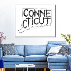 Connecticut Minimalist State Map Wall Art is a beautiful addition to any decor style. Bring this stunning canvas print into your home to easily refresh your walls and elevate your decor. Map Artwork, Map Wall Art, State Map, Map Wall, Multi Panel Canvas, Wall Art Elephant, Art Elephant, Connecticut, Off Sale