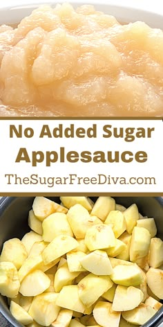 there are no added sugar in this apple sauce