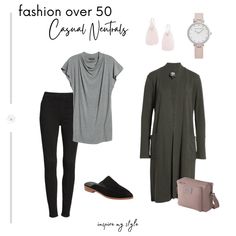 How to Wear Neutral Clothing Colors: Five Best Tips for Women Wardrobe Color Guide, Neutral Color Outfits, Neutral Clothing, Fashion Over Fifty, Styled Outfits, Envy Clothing, Color Outfits, All White Outfit, Outfit Formulas