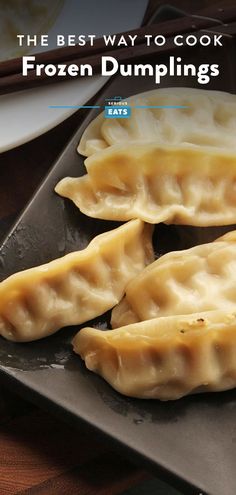 the best way to cook frozen dumplings is by using them as an appetizer