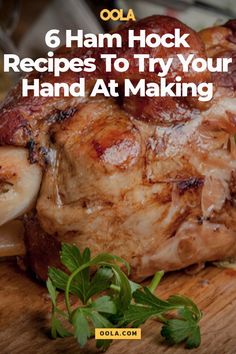 Recipes Using Ham Hocks, Ham Hock Slow Cooker, Pickled Pigs Feet Recipe, Hock Recipes, Southern Ham, Ham Hock Soup, Preserving Meat