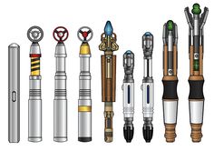 a bunch of different types of pens and pencils are shown in this drawing style