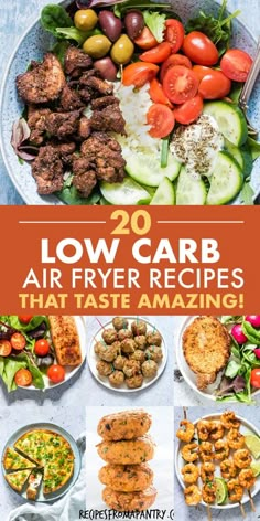 low carb air fryer recipes that taste amazing