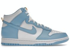 Check out the Nike Dunk High Blue Chill available on @StockX Nike Dunk High Blue Chill, Blue Chill, Volleyball Humor, Blue Jordans, Nike High, Athletic Club, Sneakers Adidas, Dunk High, Nike Dunk High