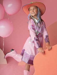 Unicorn Rodeo Cowgirl Costume for Girls - Chasing Fireflies Kids Police Officer Costume, Sun Goddess Costume, Girly Cowgirl, Girls Mermaid Costume, Sparkly Belts, Western Style Dresses, Pink Cowboy Hat, Costume For Girls, Cowboy Costume