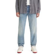 Levi's Men's 550 '92 Relaxed Taper Jean Size: 40X30.  Color: Blue.  Gender: male.  Age Group: adult. Relaxed Fit Men, Mood Clothes, Levis 550, Fit Men, Tapered Jeans, Relaxed Fit Jeans, Blue Gender, Levis Men, Big And Tall