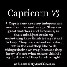 the caption for capricorn v's is shown in black and white