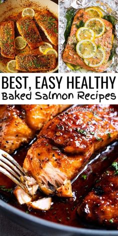 the best easy healthy baked salmon recipes