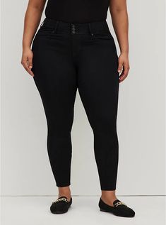 Plus Size - Jegging - Super Soft Black - Torrid Most Comfortable Jeans, Womens Jeggings, Curvy Style, Comfy Jeans, Denim Jeggings, Soft Leggings, Best Jeans, Plus Size Jeans, Black Bottoms