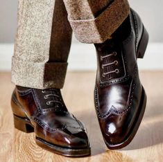 Finsbury Shoes, Wing Tip Shoes, Gentleman Shoes, Custom Design Shoes, Wingtip Oxford, Leather Boot Shoes, Formal Shoes For Men, Mens Fashion Trends, Formal Shoes