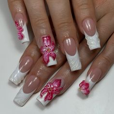 Hoco Nails, Hand Decor, Salon Nails, Colored Acrylic Nails, Simple Acrylic Nails, Essential Accessories, Cute Gel Nails