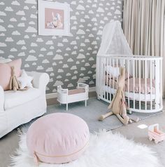 Decorating the Nursery: The Complete Guide To A Beautiful Baby's Room ScandiKid-copy Baby Room Design, Nursery Colors, Baby Bedroom, Nursery Inspiration, Baby's Room, Ikea Hacks, Nursery Design, Nursery Wall Decor