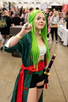 One Piece Cosplay Zoro, Anime Cosplay Ideas Female, Fem Zoro