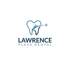 the logo for lawrence plaza dental