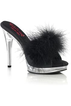 GLORY-501F-8 Slide | Black Faux Leather-Slides-Fabulicious-Black-7-Faux Leather-SEXYSHOES.COM Mule Stilettos, 1920s Shoes, Style Pinterest, Alternative Shoes, Single Sole Heels, Shopping Shoes, Festival Shoes, Punk Boots, Pleaser Shoes