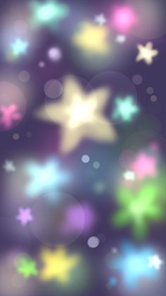 an abstract background with stars and blurry lights