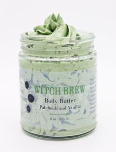 It's the season of the witch, what better way than celebrating it with Witch's Brew Body butter. KEY INGREDIENTS Pumpkin Seed Oil can aid in smoothing skin and improve skin vitality. Wine Extract aids in boosting skin immunity, and reducing the appearance of hyperpigmentation. Mango butter is non-comedogenic, rich with Witchy Treats, Body Butter Scents, The Season Of The Witch, Diy Body Butter, Body Butters Recipe, Pumpkin Seed Oil, Witch's Brew, Pumpkin Seed, Body Butters