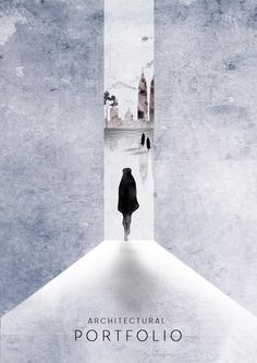 a poster for the movie portfolio with a person walking through an open doorway