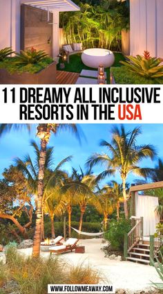 Dreamy All Inclusive Resorts In The USA Honeymoon Destinations All Inclusive, Best Vacations For Couples, Resorts In The Us, Usa Vacation Destinations, Lux Travel, Us Honeymoon Destinations, Resorts Usa, Us Couple, All Inclusive Beach Resorts