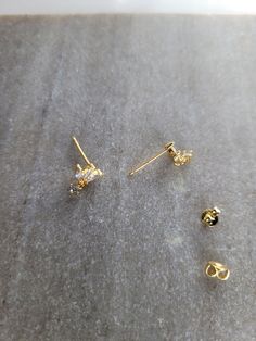 Quality earrings  Made of 18k  Gold metal Minimalist tiny earnings We have more fabulous products  dottedstars..etsy.com Metal Minimalist, 18k Gold Earrings, Tiny Earrings, Jewelry Earrings Studs, Belgium, Favorite Jewelry, Gold Metal, Gold Earrings, Etsy Accessories