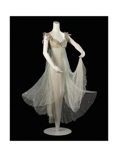 size: 24x18in Giclee Print: Costume for Ondine, 1958 : Ondine Ballet, Painting Costume, Dark Romantic, Giclee Painting, Fairytale Dress, Fantasy Dress, Fairy Dress, Book Decor, Fantasy Fashion