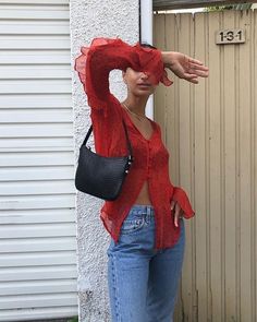 Dark Vacation Outfits, Red Accent Outfit, Red Outfit Summer, Thrift Bundle, Trip Clothes, London Fits, French Trip, 2024 Fits, Spring Board