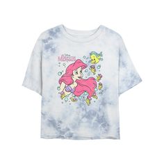 Add some Disney magic to your wardrobe with this juniors' Little Mermaid graphic tee! © Disney Add some Disney magic to your wardrobe with this juniors' Little Mermaid graphic tee! © Disney FEATURES Crewneck Short sleevesFABRIC & CARE Cotton Machine wash Imported Size: Xxl. Color: White . Gender: unisex. Age Group: kids. Mermaid Graphic, Ariel And Flounder, Mermaid Disney, Blue Gender, Disney Magic, Little Mermaid, The Little Mermaid, Ariel, Gender Female