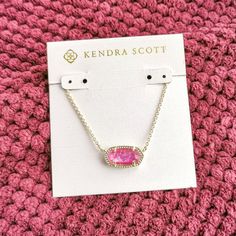 Brand New With Kendra Scott Grey Velvet Pouch Never Used And No Sign Of Used Perfect Condition 0.63"L X 0.38"W Stationary Pendant, 15" Chain With 2" Extender Pink Kendra Scott, Elisa Gold Pendant Necklace, Jewelry Kendra Scott, Fancy Hairstyles, Velvet Pouch, Grey Velvet, Kendra Scott Jewelry, Christmas 2024, Gold Pendant Necklace