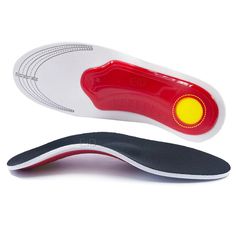 Our new Premium Orthotic Gel Insoles are perfect for anyone with a moderate to severe flat foot. They're ideal for walkers, runners, cyclists, and everyone else! Simply slip the insoles into your shoes and enjoy all-day comfortable relief! Why Do I Need These ? If unaddressed, bodily imbalances can lead to long-term pr Low-top Slip-ons With Ortholite Insole For Walking, Leather Slip-ons With Ortholite Insole, Comfortable Synthetic Slip-ons With Ortholite Insole, Outdoor Ortholite Insole Slip-ons, Ergonomic Slip-ons With Ortholite Insole And Round Toe