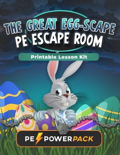 the great egg - escape pe escape room printable lesson kit