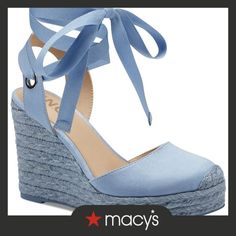 out of stock Lace Up Espadrille Wedges, Ankle Tie Espadrilles, Lace Up Espadrilles, Espadrilles Platform, Espadrille Wedge, Platform Wedge Sandals, Wedge Espadrille, Blue Suede, Espadrilles Wedges