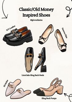 Old Money Shoes, Bob Bangs, Hairstyles Bob, Fashion Capsule Wardrobe, Classic Style Outfits, Shoes Outfit Fashion, Hairstyles Women, Hairstyles Updo, Fashion Vocabulary