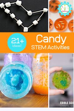 If you are looking for a fun learning activity that incorporates sweets, you will love these candy STEM activities. Fairy Tale Stem Activities, Simple Stem Challenges, Edible Stem, Candy Science Experiments, Candy Experiments, Candy Science, Stem Activities For Kids, Fun Stem Activities