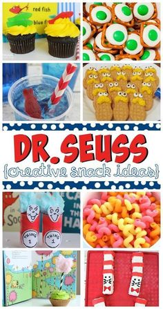 dr seuss's creative snack ideas