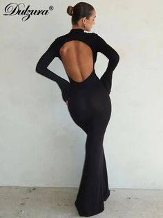 Birthday Pics, Bodycon Maxi Dress, Flare Sleeve Dress, Bodycon Maxi Dresses, Autumn Dress, Sleeve Dresses, Long Sleeve Bodycon