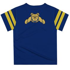 Let your kiddo look cool in his new team spirit boys tee shirt. Let him play, go to the game, and cheer loudly and proudly with his NC A&T North Carolina A&T State University Aggies gear by Vive La Fete. Celebrate and cheer on game day with our classic design NC A&T North Carolina A&T State University Aggies Short Overstitched Crew Neck Sleeve Top. Officially Licensed product sold by Vive La Fete. This awesome graphics, fun and game day crew neck t-shirt features officially licensed NC A&T North Boy Tees, Blue Shorts, Tee Design, Team Spirit, State University, Look Cool, Favorite Team, Soft Knits, Game Day