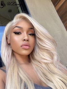 Platinum Blonde Hair Asian, Light Blonde Hair Dye, Blonde Bundles, Ice Blonde, G Hair, Virgin Hair Wigs, Hair Extentions, Icy Blonde, Peinados Fáciles Para Cabello Corto