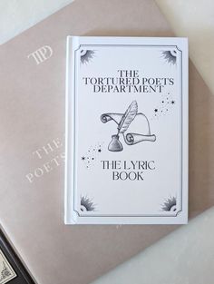 a book with an image of a feather quill on it and the title'the tortued pots department '