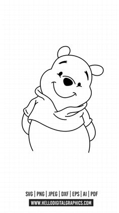 winnie the pooh coloring page