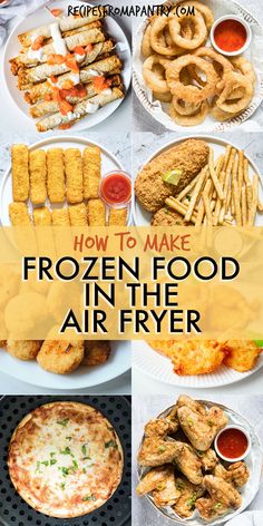 how to make frozen food in the air fryer