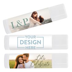 PRICES MAY VARY. FREE PERSONALIZATION - Upload your photo or image and add your text to create the perfect favor Great for all special events including wedding favors, bridal shower favors, baby shower favors, birthday party favors or promotional products NATURAL INGREDIENTS - Each stick of lip balm features a white exterior and contains balm infused with natural ingredients including Aloe Vera Proudly made in the USA! This item ships unassembled. Easy assembly with self-adhesive labels. For an Custom Chap Stick, Custom Chapstick, Personalized Lip Balm, Shower Favors Baby, Favors Baby Shower, Lip Balm Set, Favors Birthday, Quince Ideas, Custom Wedding Favours