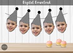 Happy Birthday Baby, Retro Party, Custom Banners, First Photo, Party Hats, Banners Signs, Skateboard, Race Cars, Party Themes