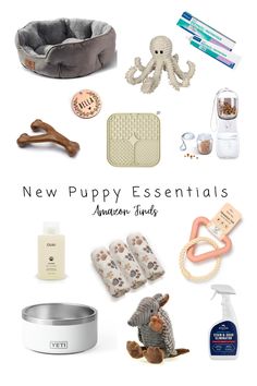 new puppy essentials, new puppy checklist, dog checklist, amazon finds, pet finds, amazon dogs, puppy must haves, everything you need for a new puppy What To Get For A New Puppy, New Puppy Essentials, Cute Dog Accessories Dog Supplies, Dog Bag Essentials, Dog Amazon Finds, Puppy Must Haves, Dog Must Haves, Dog Checklist