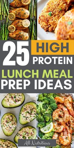 25 high protein lunch meal ideas