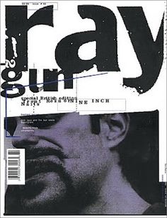 a magazine cover with an image of a man's face and the words ray on it